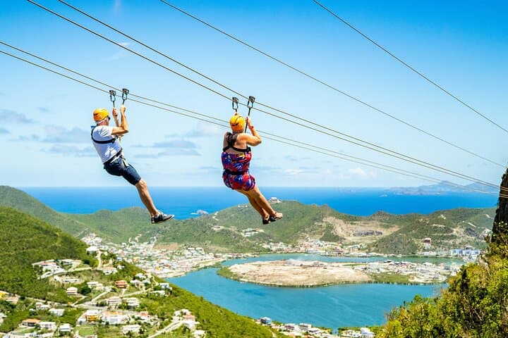 St Maarten Sky Explorer: Zipline, Flying Dutchman & Schooner Ride Combo photo 2