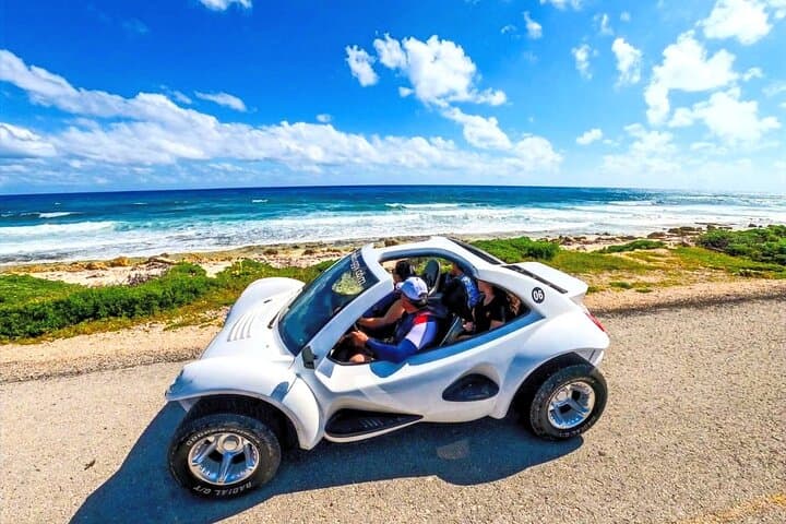 Private Cozumel Dune Buggy & Snorkel Tour — Punta Sur, Sky Reef & Laguna Colombia photo 4