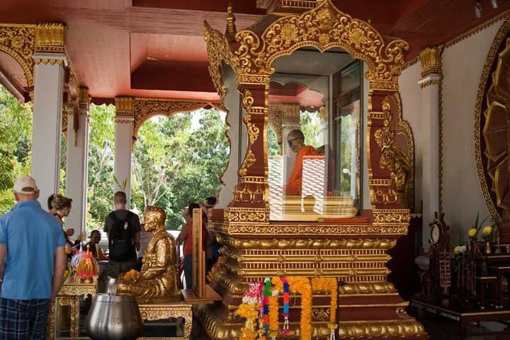 Koh Samui Waterfalls and Khunaram Mummified Monk: Private Full-Day Tour