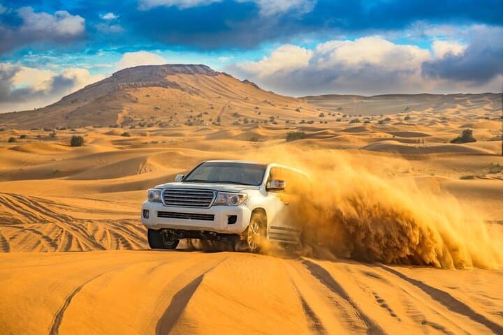 Dubai Desert Safari: Dune Bashing, Camel Ride & Bedouin BBQ Camp