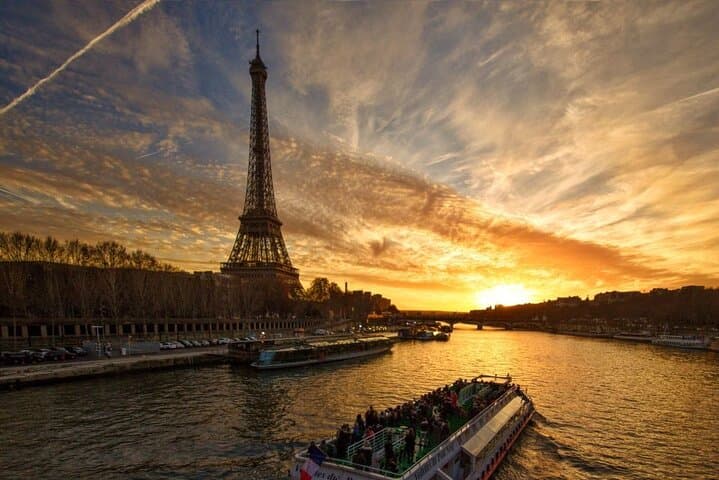 Eiffel Tower Summit Entry and Evening Seine Illuminations Cruise photo 2