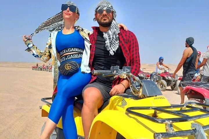 Hurghada Desert Quad and Bedouin Camel Experience — 3-Hour Quad Tour with Camel Ride photo 5