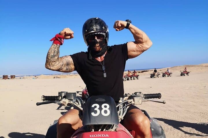 Hurghada Private 3-Hour Desert Safari: Quad Ride, Camel Experience & Bedouin Tea