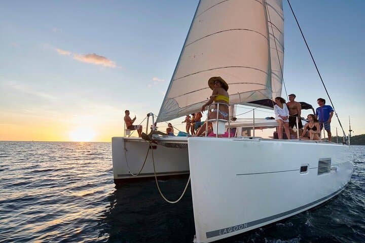 Private Sunset Sailing & Snorkel from Playa Flamingo — All-Inclusive Catamaran Tour