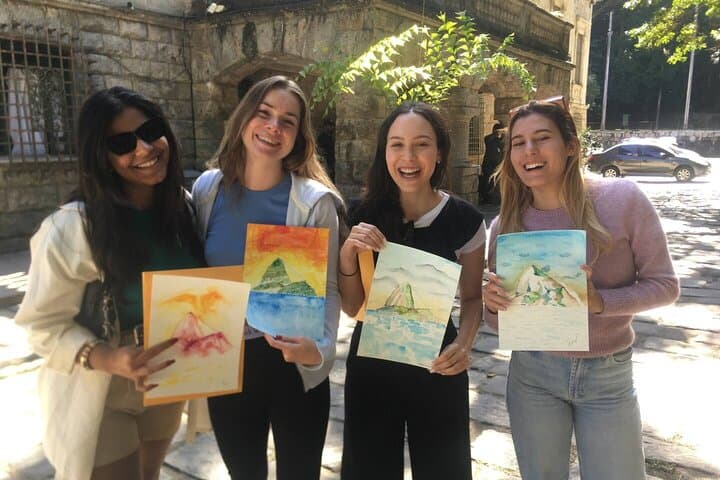 Paint Sugarloaf: 90-Minute Watercolor Class at Aterro do Flamengo