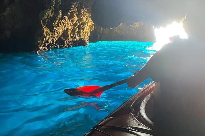 Half-Day Kayak to the Hidden Blue Cave on Lefkada photo 3