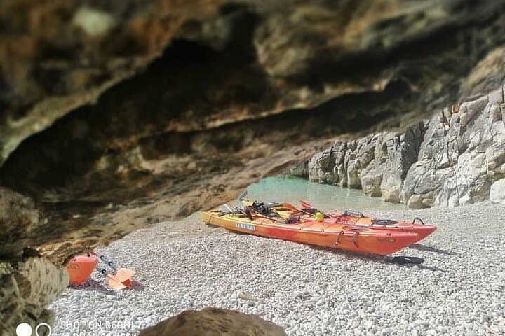 Half-Day Kayak to the Hidden Blue Cave on Lefkada photo 5