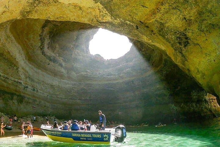 Benagil Cave Express: 1-Hour Boat Tour to Algarve Sea Caves