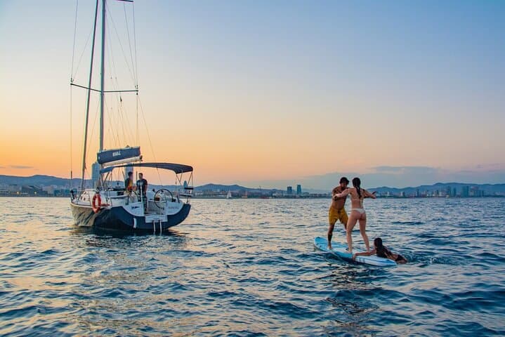 Sunset Private Catamaran Cruise in Barcelona from Port Olímpic photo 2