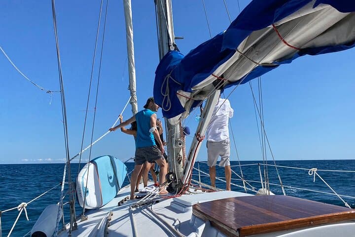 Private Sailboat Sunset Cruise aboard Naval Roo 400 in Barcelona photo 4