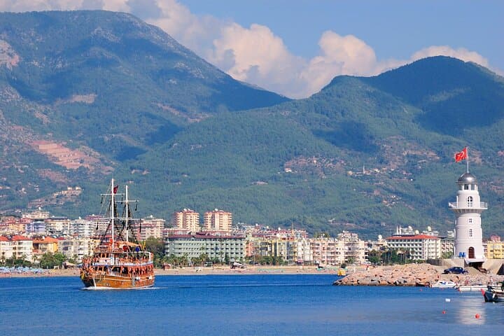 Alanya Day Trip: Cable Car to Castle, Dimçay Lunch & Boat Cruise from Antalya