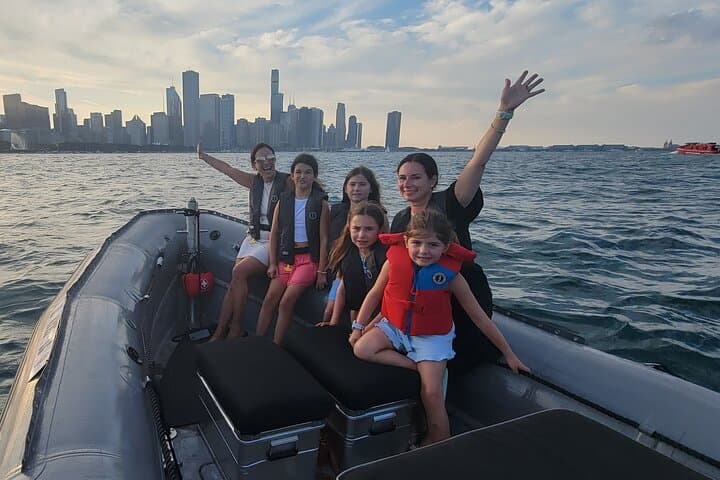 Chicago Small-Group RIB Sightseeing Boat Tour — Navy Pier & Skyline Views photo 3