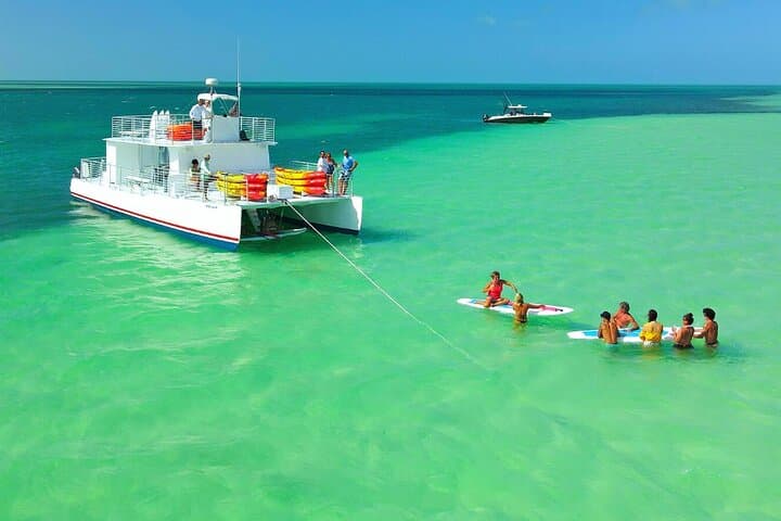 Explore Florida Keys’ Secluded Sandbar and Dolphin Playground: A Unique Marine Adventure