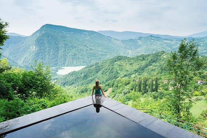 Lechkhumi Green Lake & Ghvirishi Waterfall Day Tour from Kutaisi
