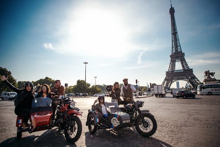Paris Highlights by Vintage Sidecar Motorcycle — 1-Hour Classic City Tour photo 2