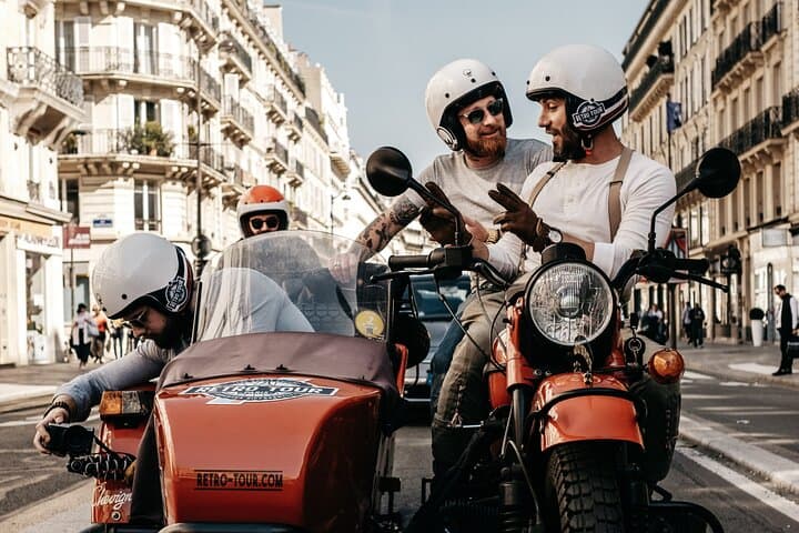 Ride a Vintage Sidecar Through Paris: Private 90-Minute Bespoke Tour