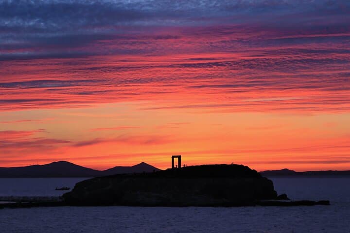 Private VIP Sunset Boat Tour in Naxos — Portara & Aegean Views photo 1