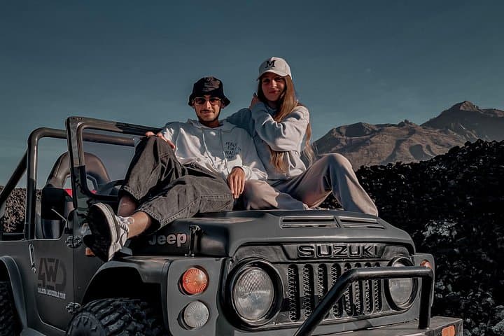 Bali Sunrise Trek: Mount Batur Jeep Ride, Volcano Views & Black Lava Field photo 2