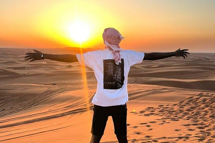 Dubai Evening Desert Safari: Dune Bashing, Camel Ride & BBQ Under the Stars photo 3