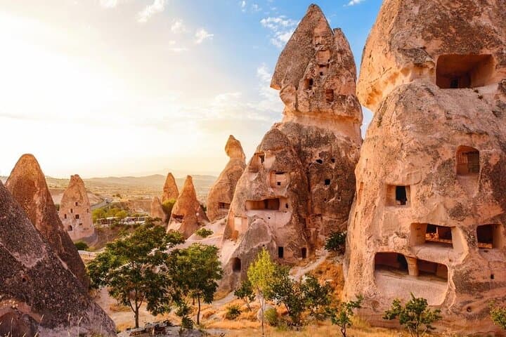 Guided Day Tour in Cappadocia: Göreme Fairy Chimneys, Zelve & Pottery Workshop