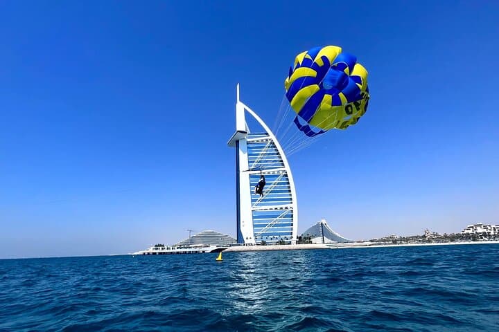 Parasailing in Dubai: Burj Al Arab & Burj Khalifa Aerial Views photo 5