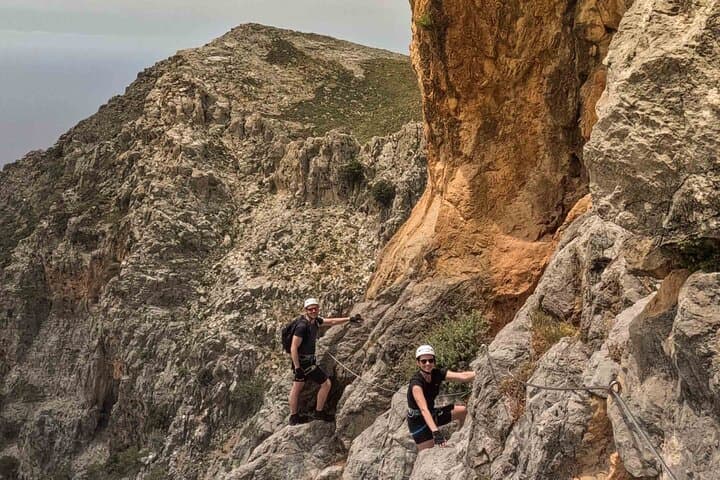 Modern Via Ferrata in Crete: 4-Hour Guided Climb with Sea and Mountain Views photo 2