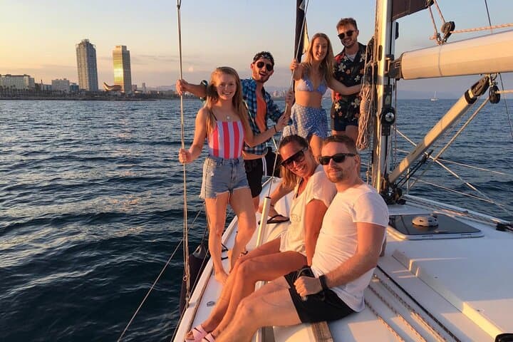 Barcelona Sunset Sail with Cava: 90-Minute Skyline Cruise photo 2