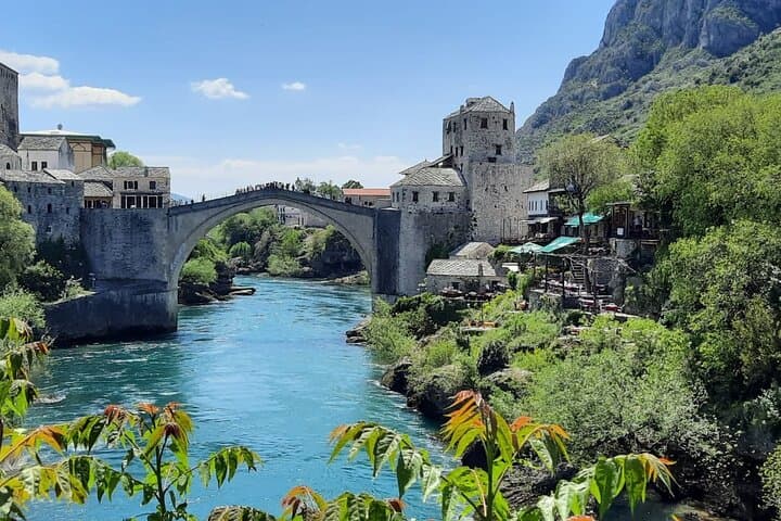 Mostar & Kravice Waterfalls Day Trip from Dubrovnik — Old Bridge, Falls & Swim
