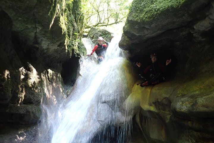 Grenant Canyon Canyoning in Chartreuse — Guided Discovery from Chambéry