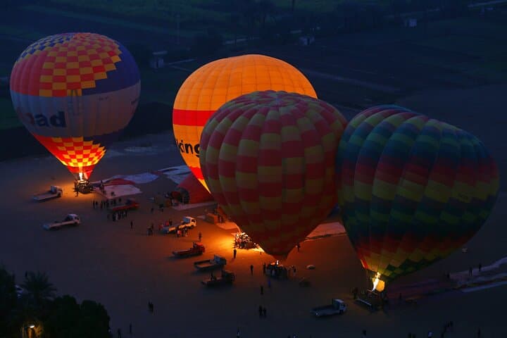 Sunrise Hot Air Balloon Over Luxor: Float Above Pharaohs and the Nile photo 2