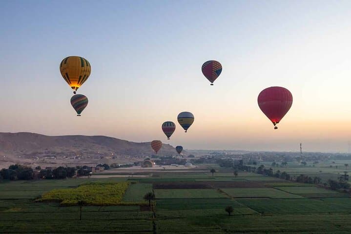Sunrise Balloon & Felucca: Full-Day Private Tour of Luxor's Temples
