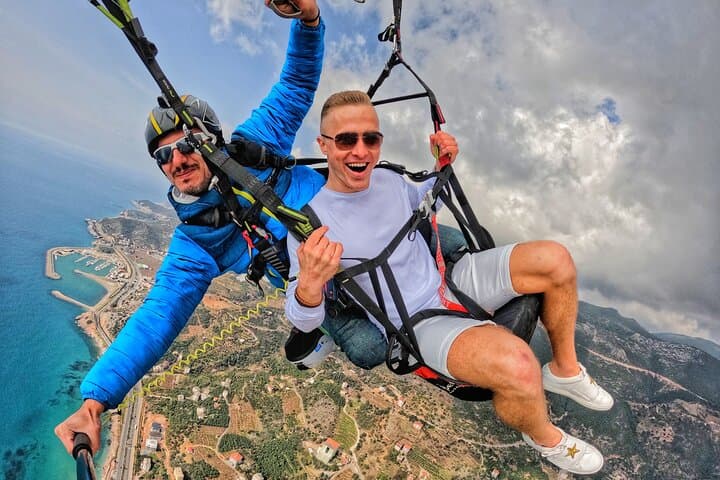 Tandem Paragliding Over Alanya — Cleopatra Beach Flight with Licensed Pilots photo 3