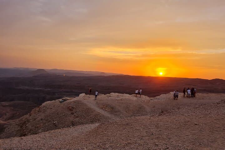Jeep Tour to Mt. Yoash: Desert Bread, Bonfire & Sunset Views from Eilat photo 6