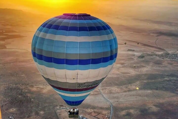 Sunrise Hot Air Balloon Over Marrakech: Atlas Views & Desert Plains
