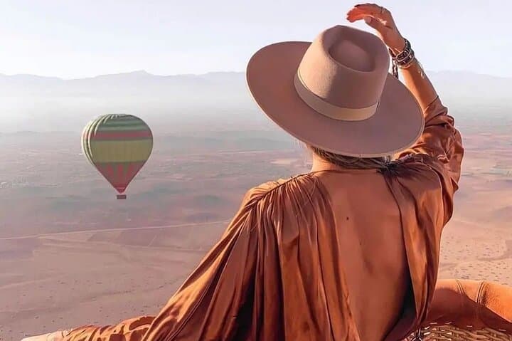 Sunrise Hot Air Balloon Over Marrakech: Atlas Views & Desert Plains photo 4