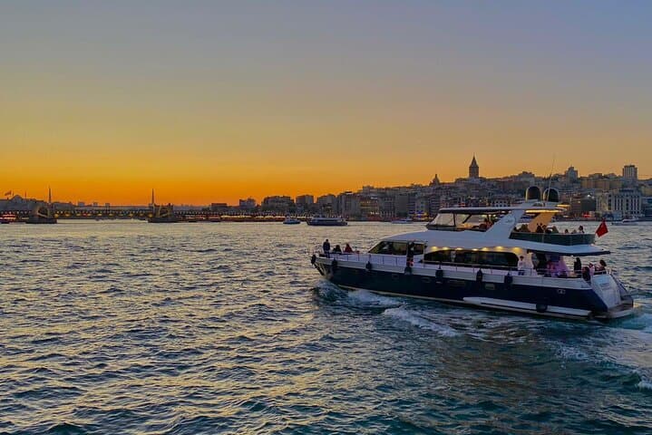 Bosphorus Sunset Cruise on a Luxurious Yacht in Istanbul photo 2