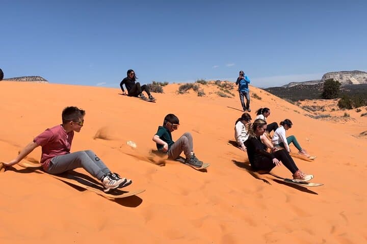 Peekaboo Slot Canyon UTV & Sandboarding Adventure Near Zion