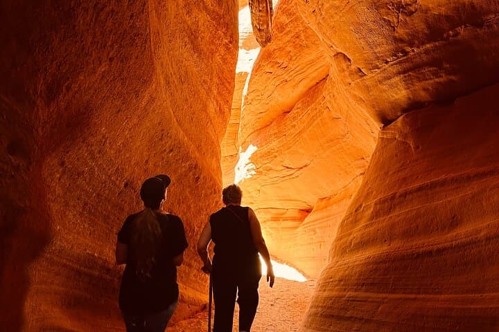 Peek-A-Boo Slot Canyon UTV Adventure from Kanab — Sand Dunes, Slot Hike & Sandboarding photo 2
