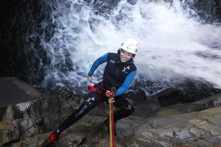 Canyoning in Girona's Guilleries: Riera d'Osor Ravine Adventure