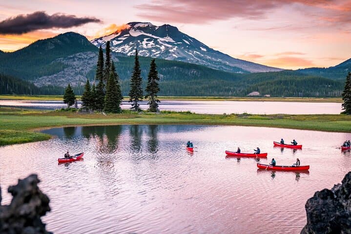 Cascade Lakes Moonlight & Starlight Canoe Tour — Night Canoeing Near Bend, Oregon