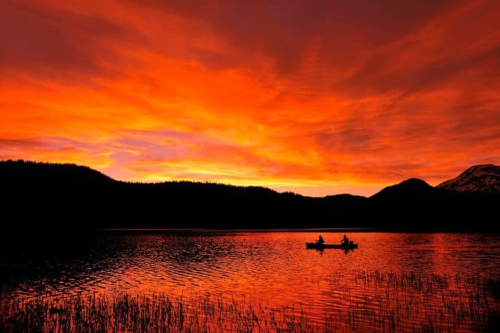 Cascade Lakes Moonlight & Starlight Canoe Tour — Night Canoeing Near Bend, Oregon photo 4