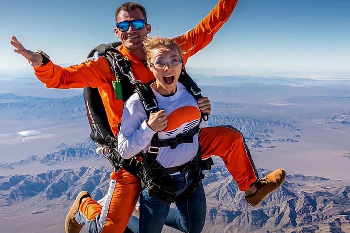 Sunrise Tandem Skydiving Near Las Vegas — 3-Hour Desert Jump with Shuttle photo 1