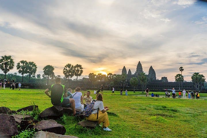 Angkor Sunrise Bike Tour — Minivan-Supported Cycling Through Angkor Archaeological Park photo 1