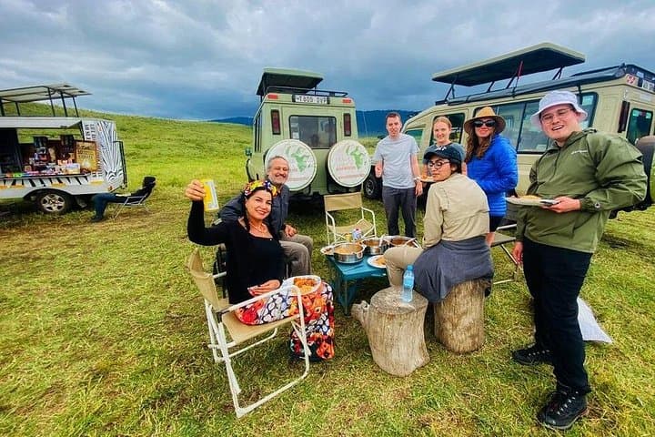 Ngorongoro Crater Full-Day Safari from Arusha — Big Five, Hippo Pool & Flamingos photo 2