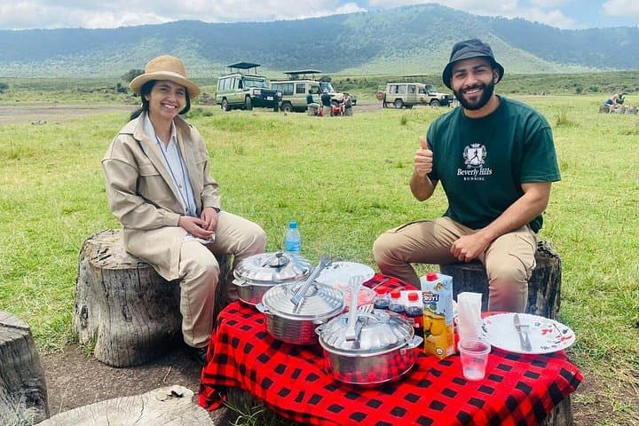 Ngorongoro Crater Full-Day Safari from Arusha — Big Five, Hippo Pool & Flamingos photo 1