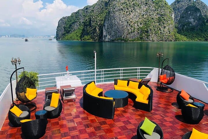 Dragon Bay Cruise 2D1N: Ha Long & Lan Ha Bay Overnight from Hanoi photo 5
