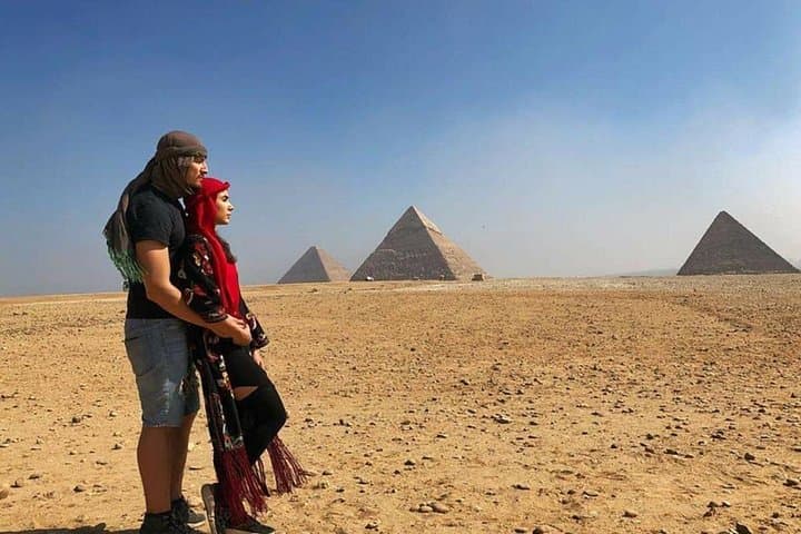 Private Day Trip from El Sokhna Port to Giza Pyramids & Sakkara Step Pyramid photo 2