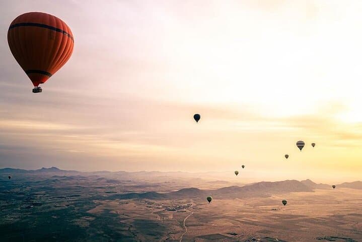 Sunrise Hot Air Balloon Over Marrakech: Atlas Views & Desert Plains photo 6