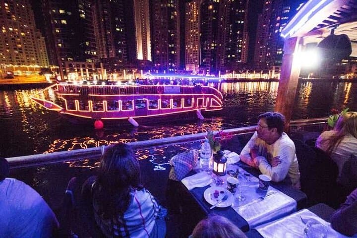 Evening Dhow Cruise Dinner in Dubai Marina: Sunset Buffet & Tanoura Show photo 6