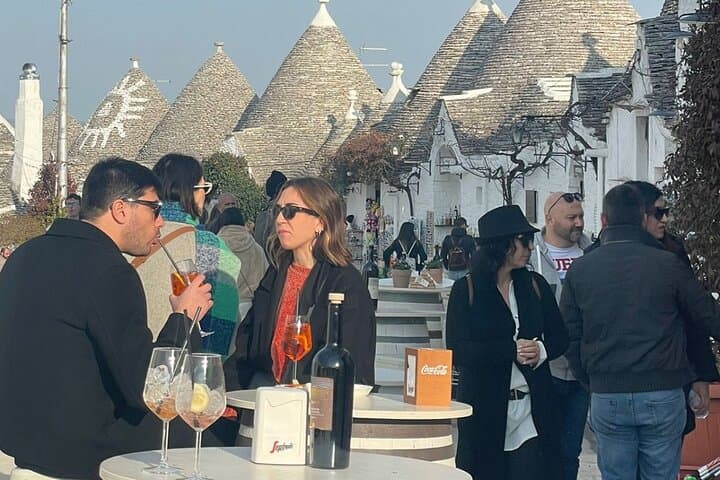 Alberobello Walking Tour with Aperitif: Trulli, History & Local Flavors